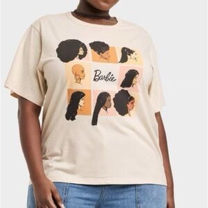 Barbie Women's Cream Graphic Tee
